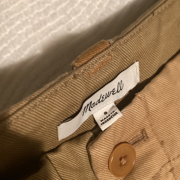 Madewell Colorblock High Waist Utility Chino Pant - Picture 7 of 8